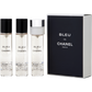 香奈儿 Bleu De Chanel 淡香水喷雾 0.7 盎司 X 3